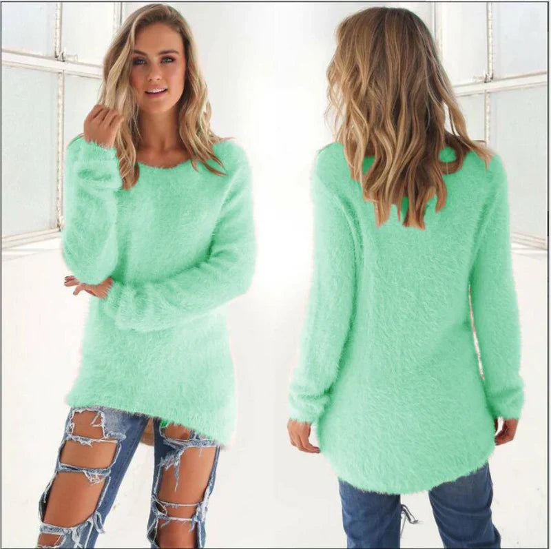Kelsey | Fluffy Warme Teddy Trui