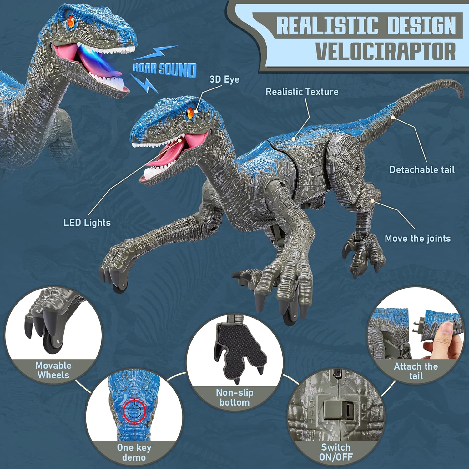 Afstandsbediening Dinosaurus 2