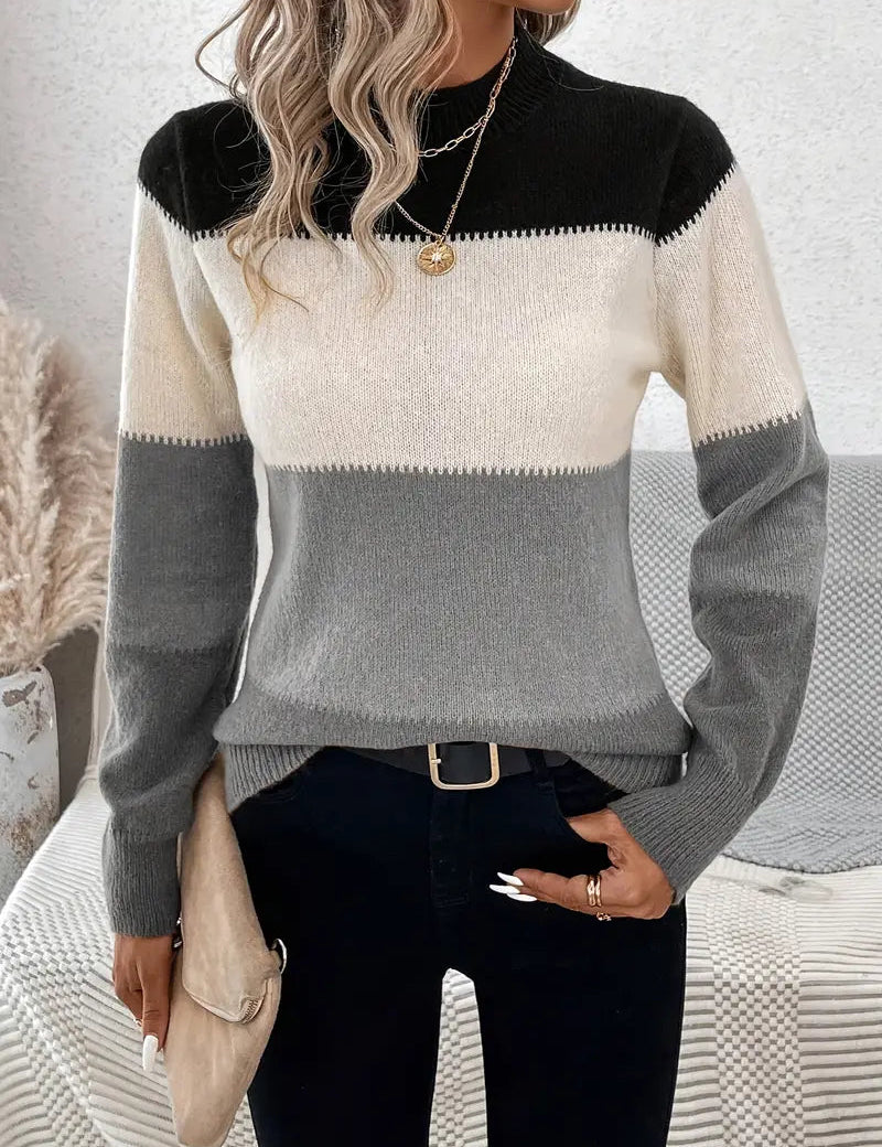 Amelia | Casual gebreide trui voor dames | Warm 0