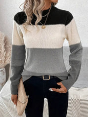 Amelia | Casual gebreide trui voor dames | Warm 0