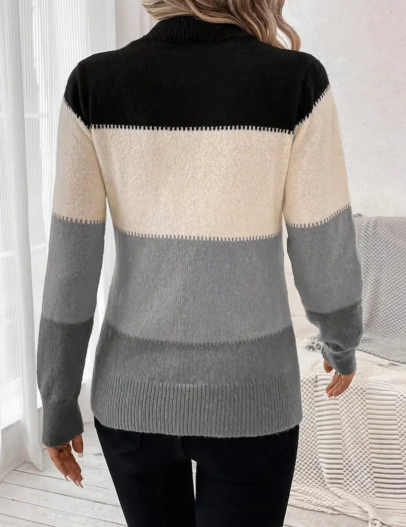 Amelia | Casual gebreide trui voor dames | Warm 1