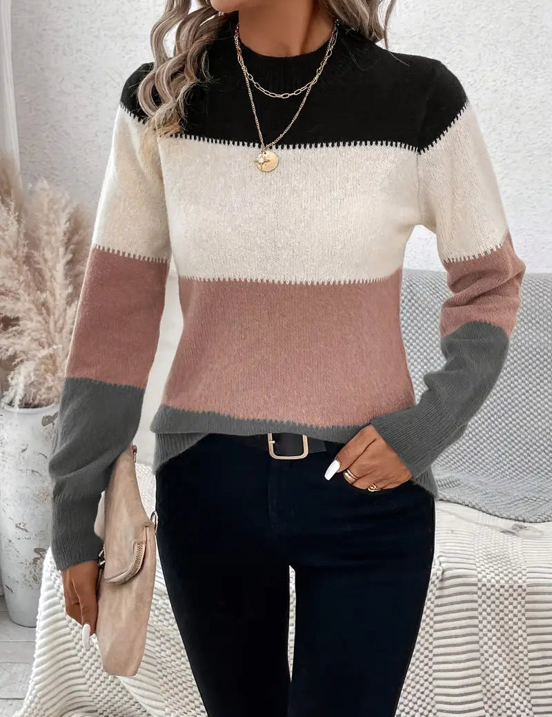 Amelia | Casual gebreide trui voor dames | Warm 2