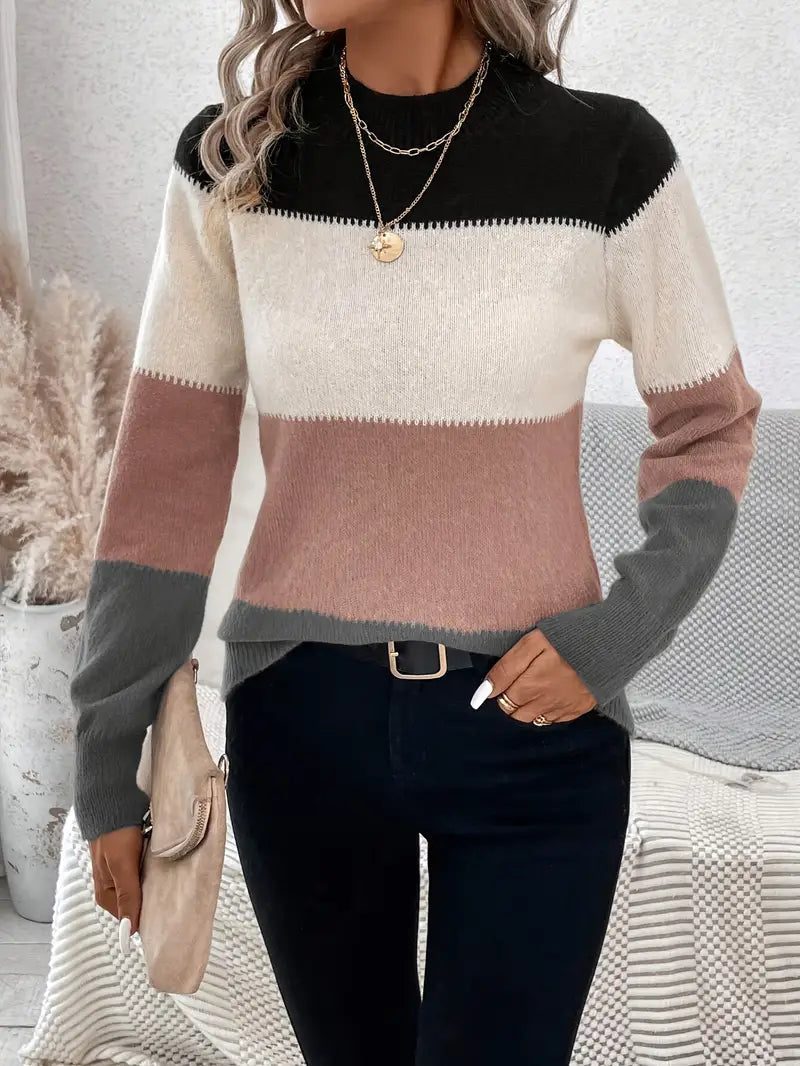 Amelia | Casual gebreide trui voor dames | Warm 2
