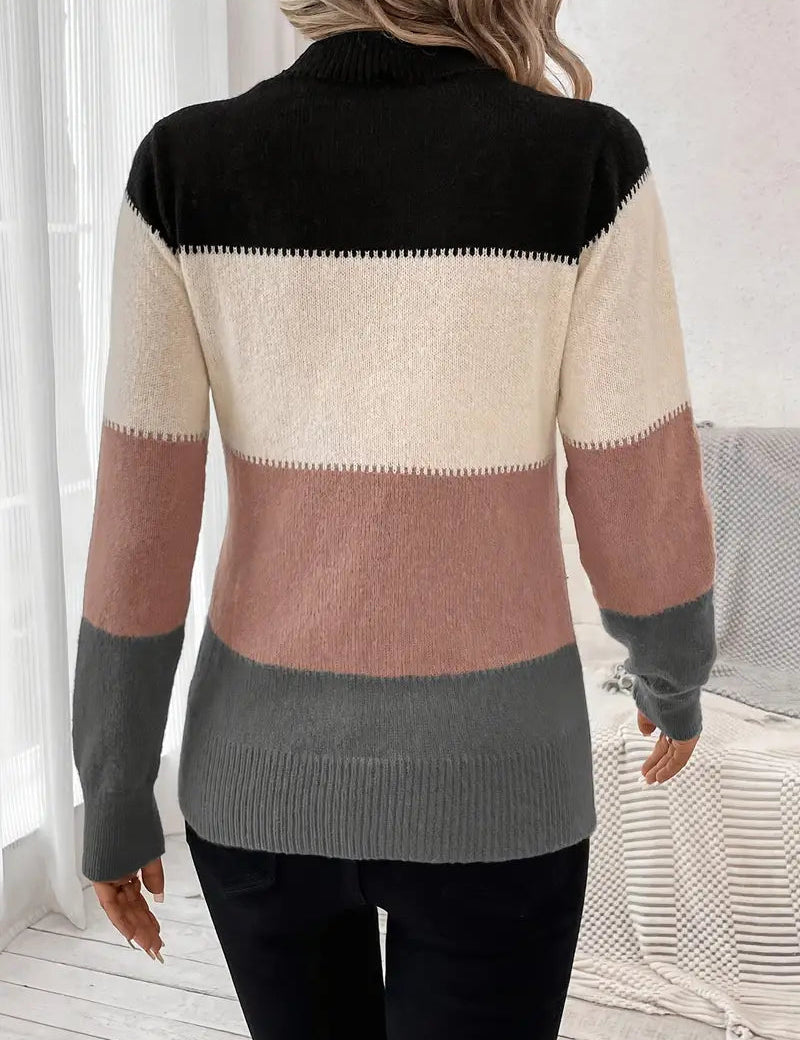 Amelia | Casual gebreide trui voor dames | Warm 3