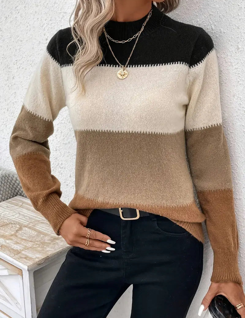 Amelia | Casual gebreide trui voor dames | Warm 4