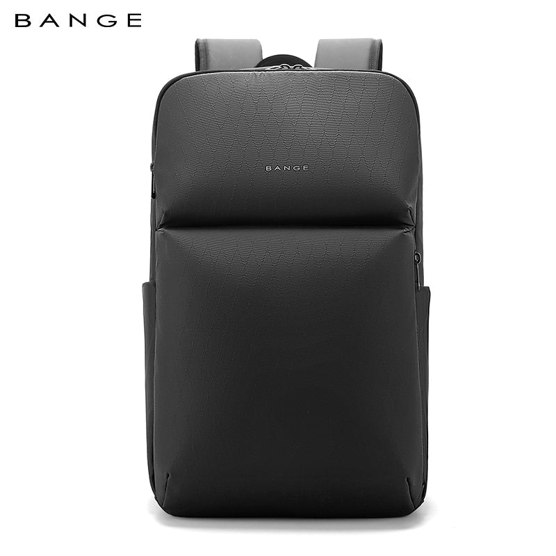 BANGE Bestseller: Slanke, waterdichte 15,6-inch laptoprugzak voor zakelijk gebruik en school 0