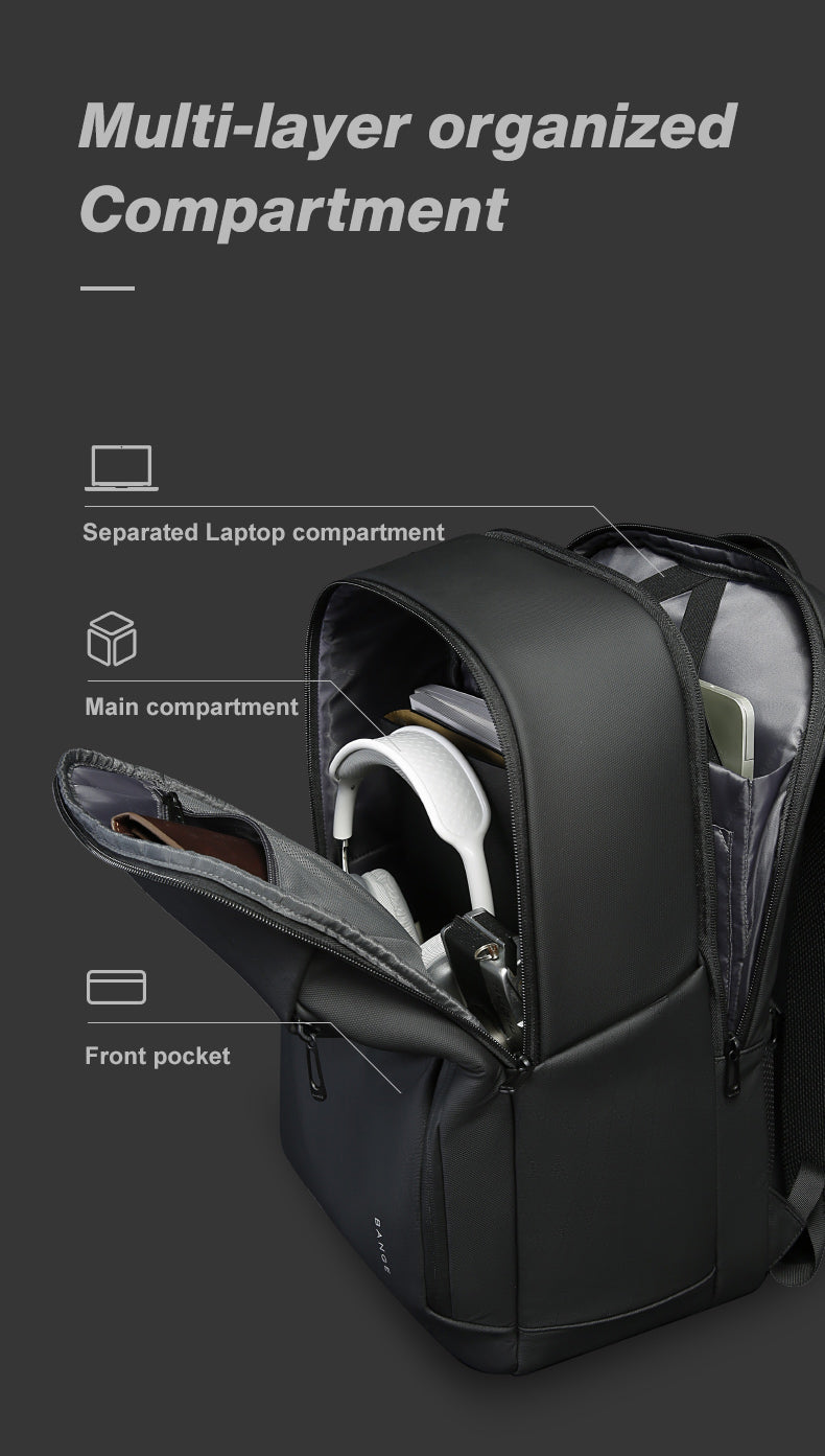 BANGE Hot Sale Ergonomische waterdichte zakelijke reistas voor laptops 5