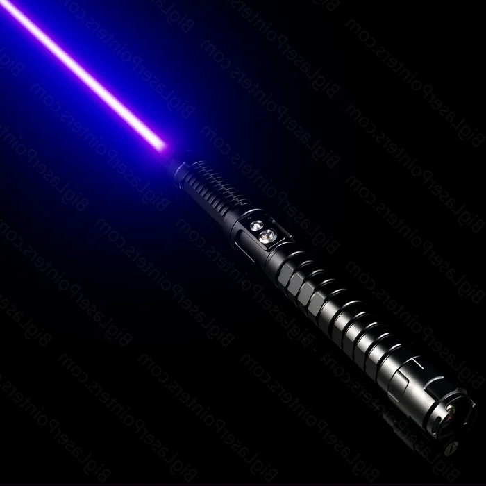 Brandende blauwe, krachtige tactische laserzaklamp - zaklampen van militaire kwaliteit 1