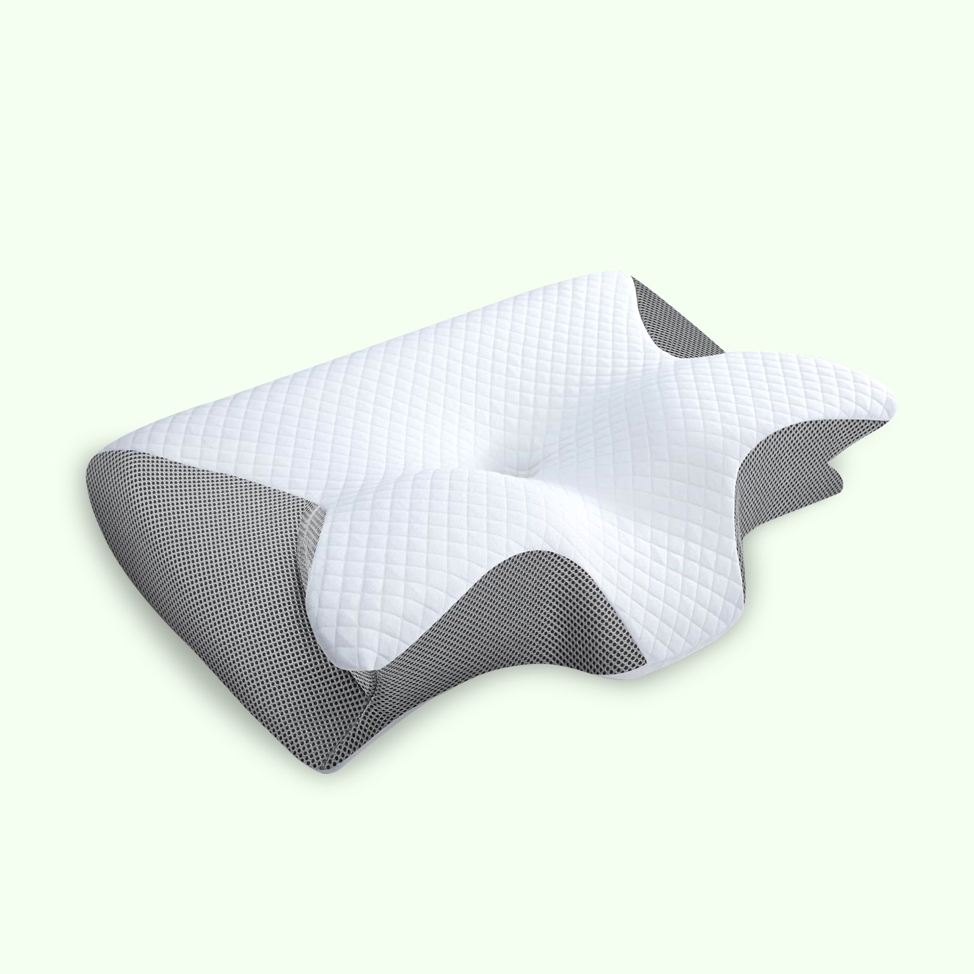 Butterfly Memory Foam Nekkussen met Armleuningen voor Zij- en Rugslapers 0