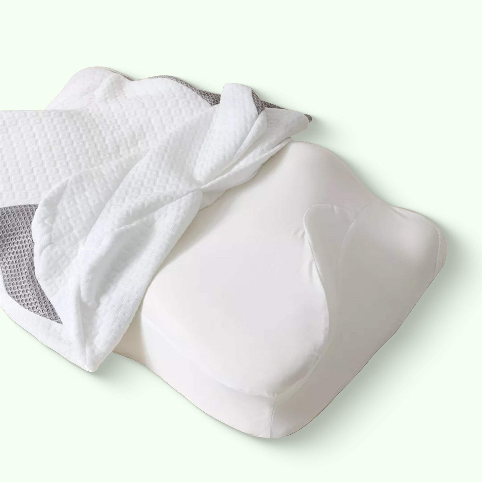 Butterfly Memory Foam Nekkussen met Armleuningen voor Zij- en Rugslapers 5