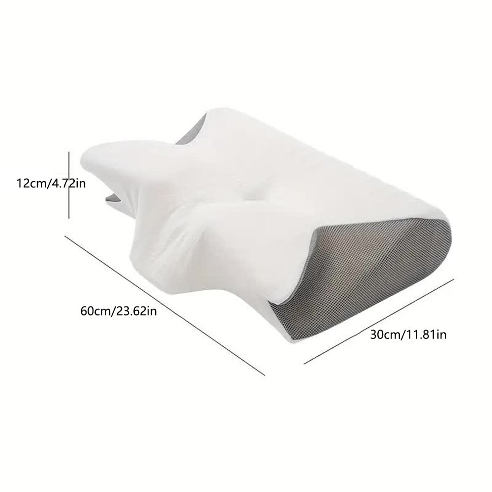 Butterfly Memory Foam Nekkussen met Armleuningen voor Zij- en Rugslapers 7