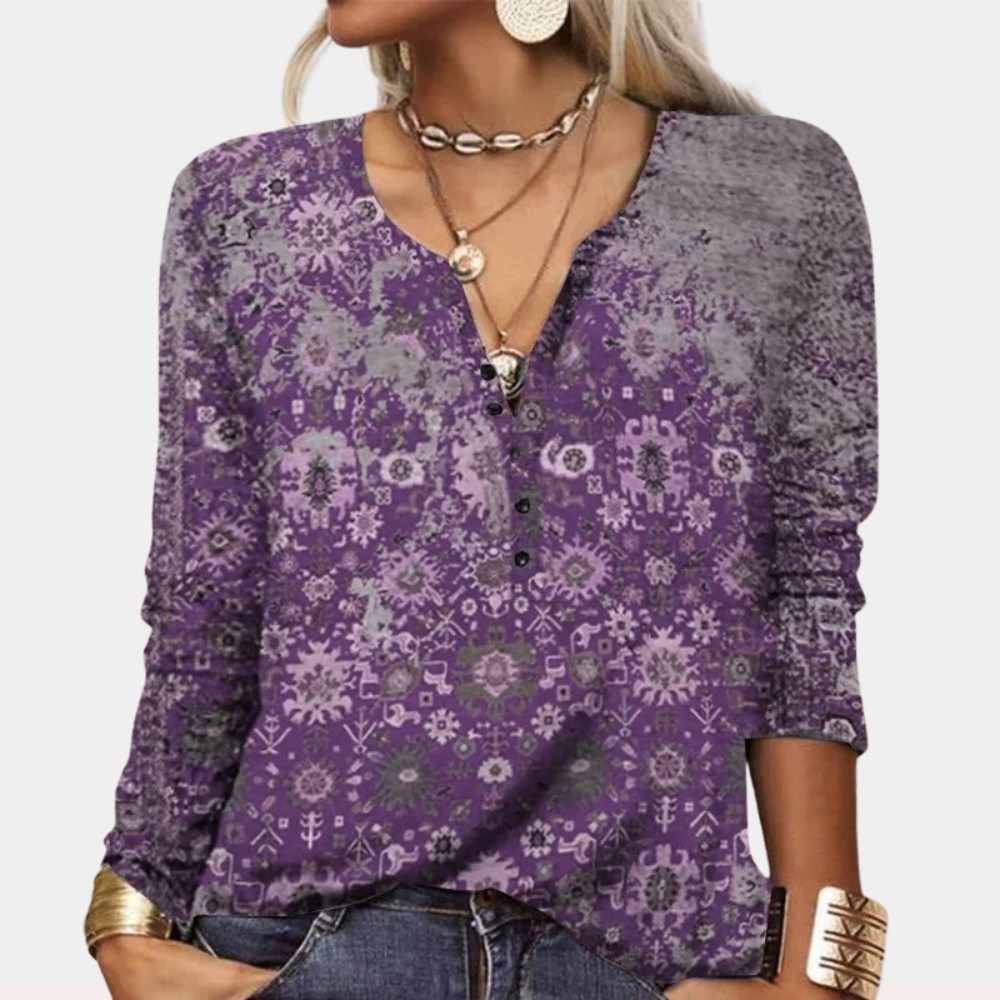 Chique Lichte Zomerblouse voor Vrouwen met Ademend Design