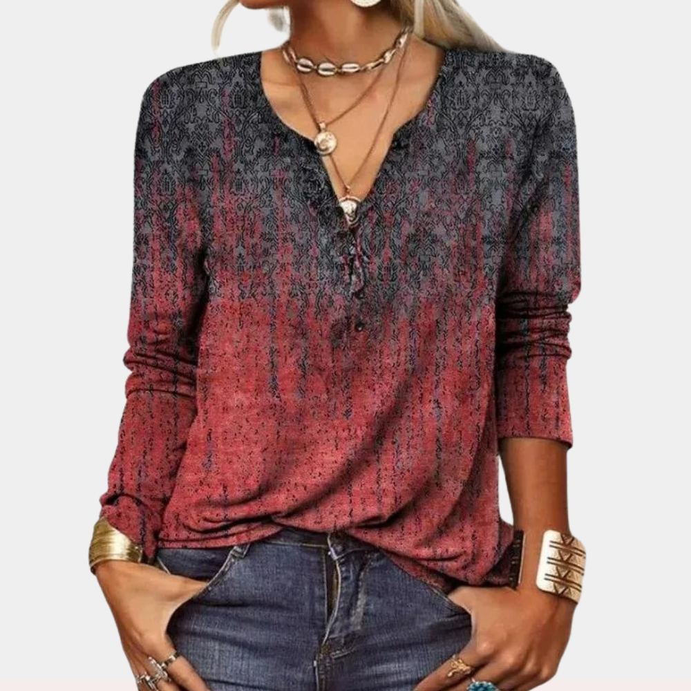Chique Lichte Zomerblouse voor Vrouwen met Ademend Design