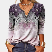 Chique Lichte Zomerblouse voor Vrouwen met Ademend Design
