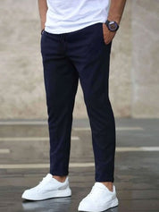 Adrastos | Flexible Herenbroek - Comfortabel, Slim Fit, Perfect voor Casual en Formele Gelegenheden