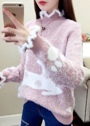 Angel | Warme Casual Damestrui met Ruches kerst stijl
