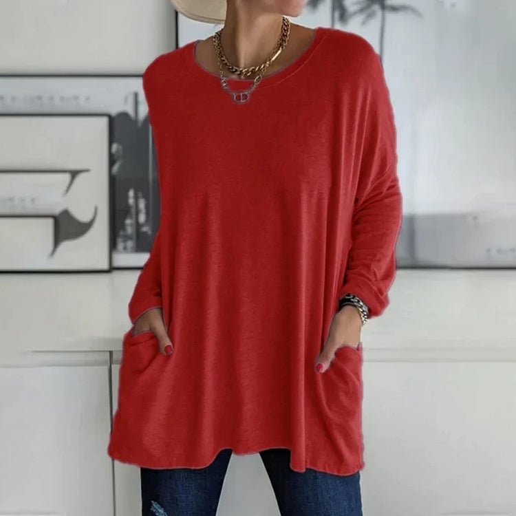 Casual oversized trui voor dames | Ronde hals 2