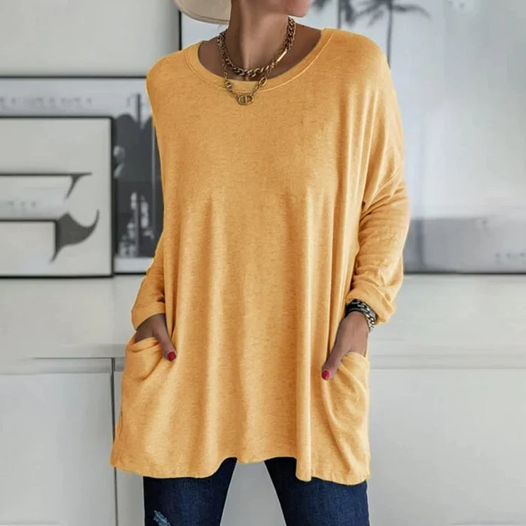 Casual oversized trui voor dames | Ronde hals 4