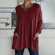 Casual oversized trui voor dames | Ronde hals 5