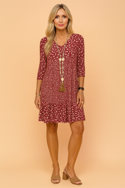 Celeste elegante en comfortabele damesjurk 1