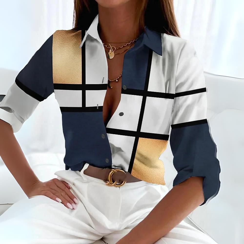 Monique | Elegante Damesblouse met Klassieke Stijl