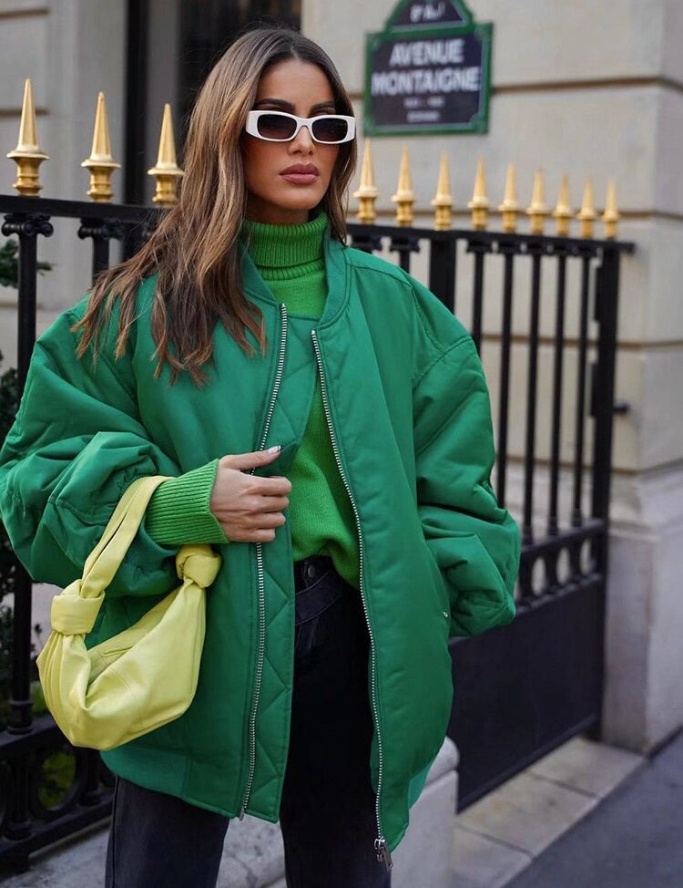 Dames bomberjack | Oversized 3