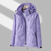 Dames capuchonjack met rits | Waterdicht 4