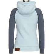 Dames gebreide hoodie met rits | Lange mouwen 3