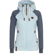 Dames gebreide hoodie met rits | Lange mouwen 5
