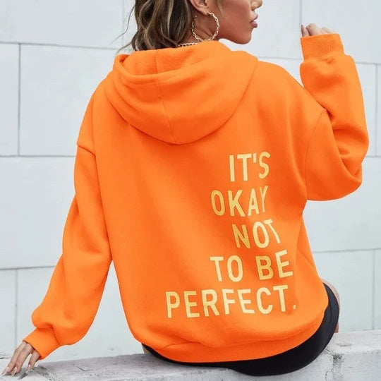 Dames hoodie met print | Lange mouwen 3