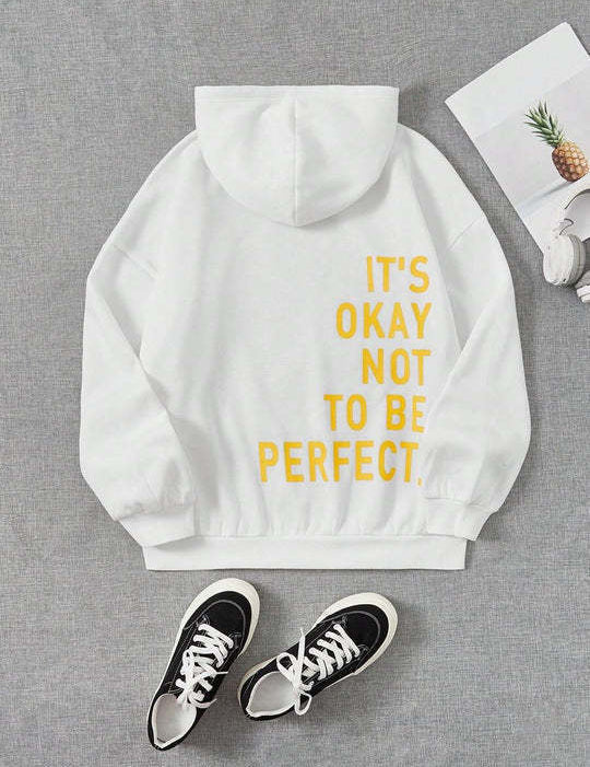 Dames hoodie met print | Lange mouwen 7
