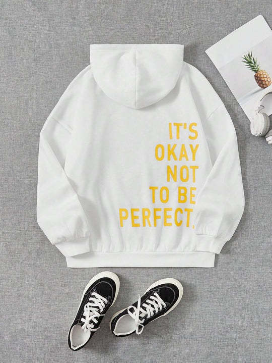 Dames hoodie met print | Lange mouwen 7