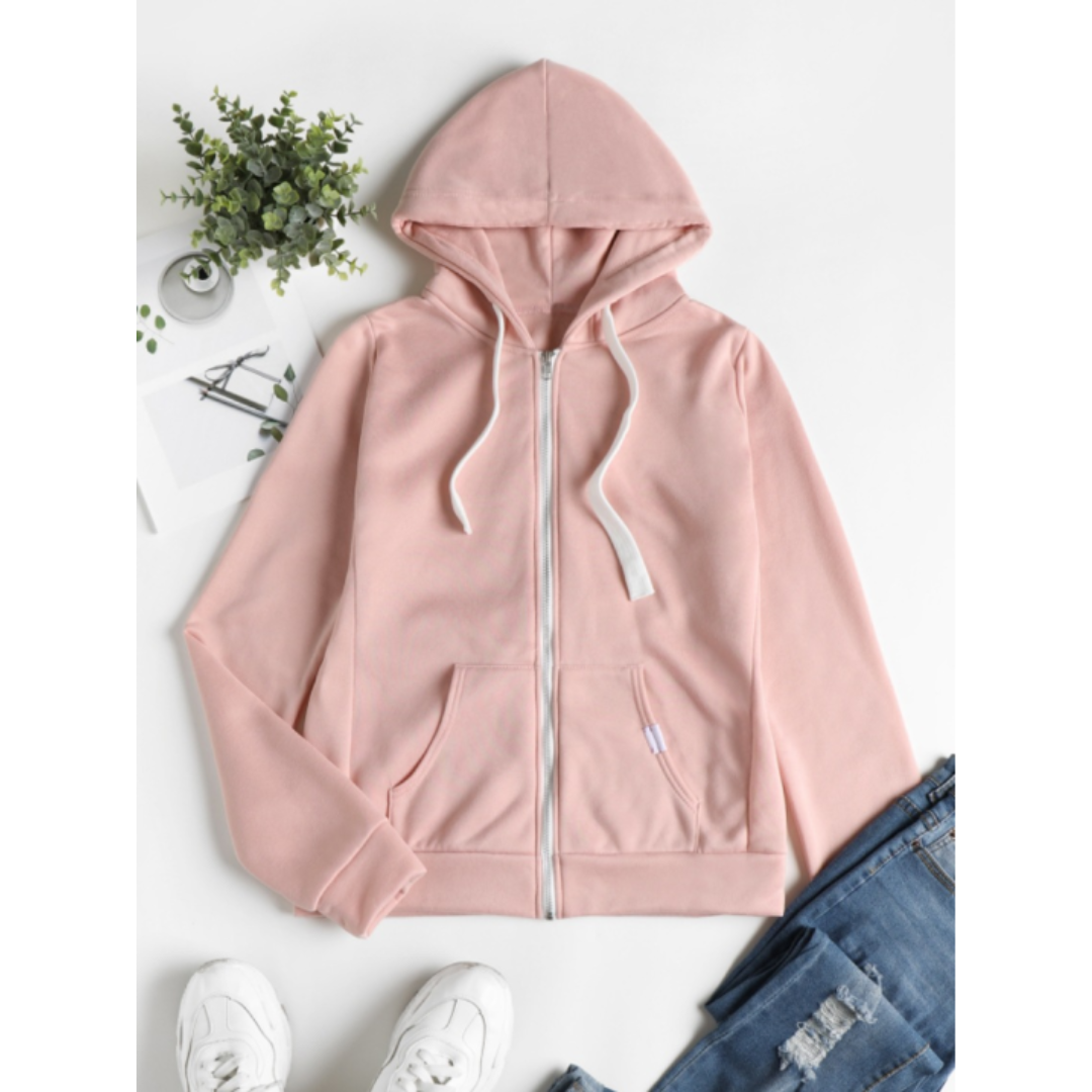 Dames hoodie met rits | Winter 4