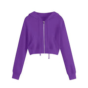 Dames korte wintertrui | Met capuchon 4