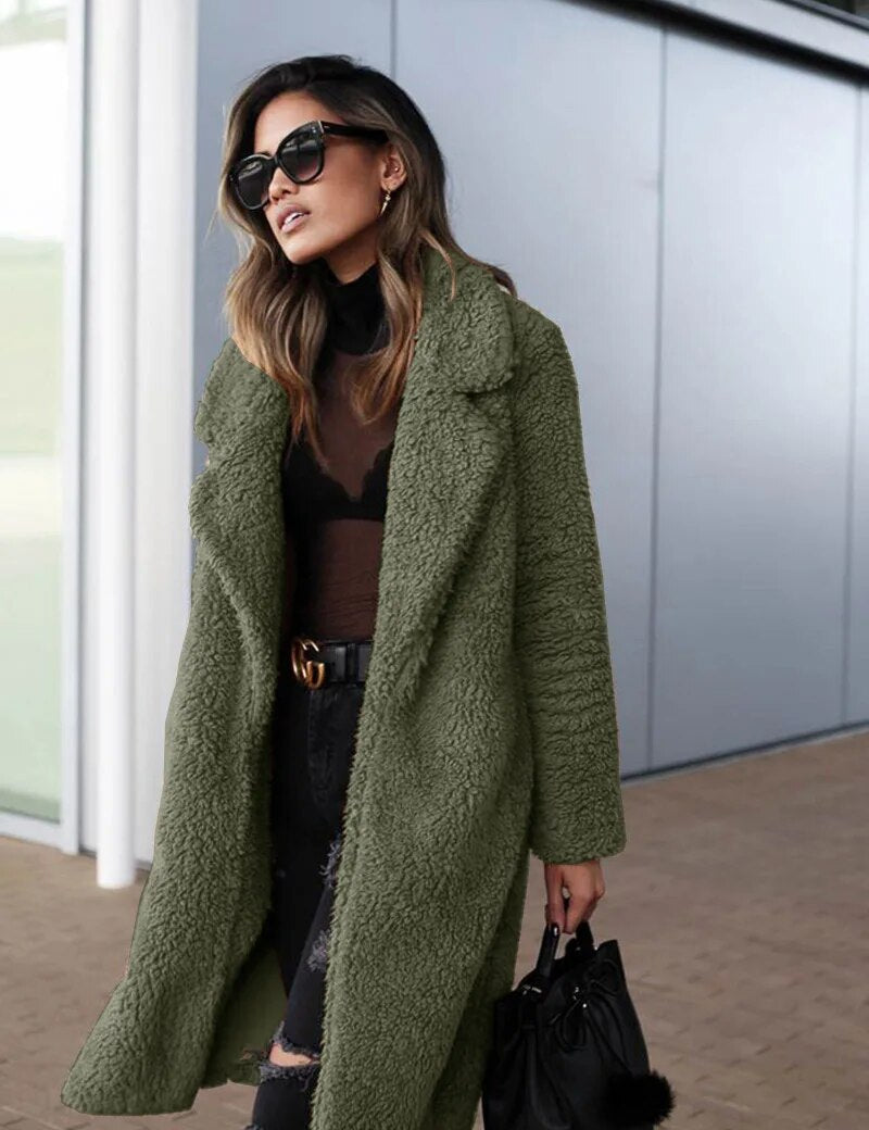 Dames lange fleecejas | Winter 1