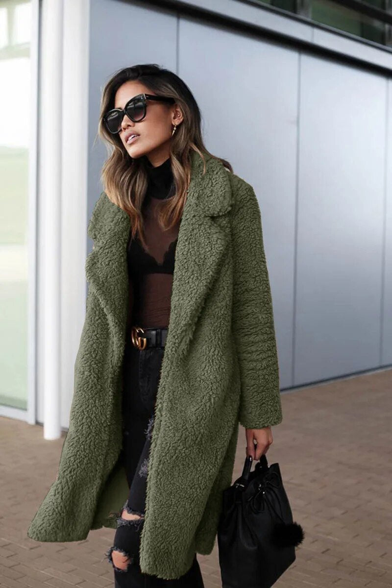 Dames lange fleecejas | Winter 1