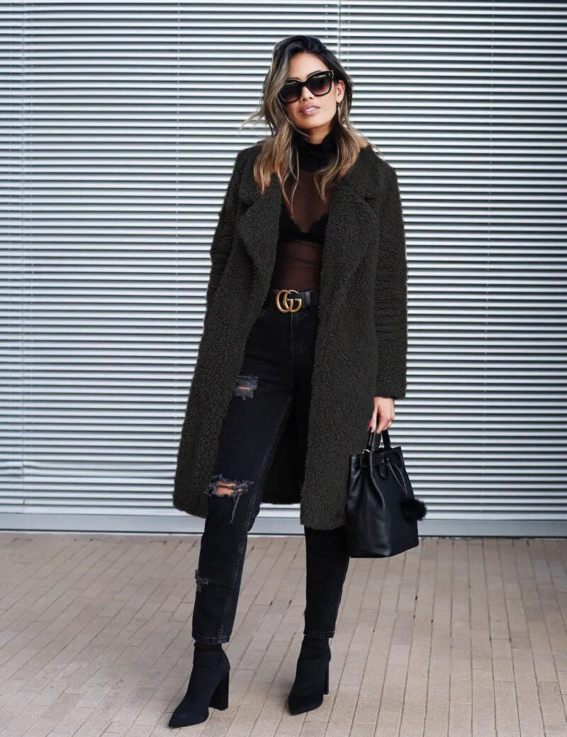Dames lange fleecejas | Winter 5