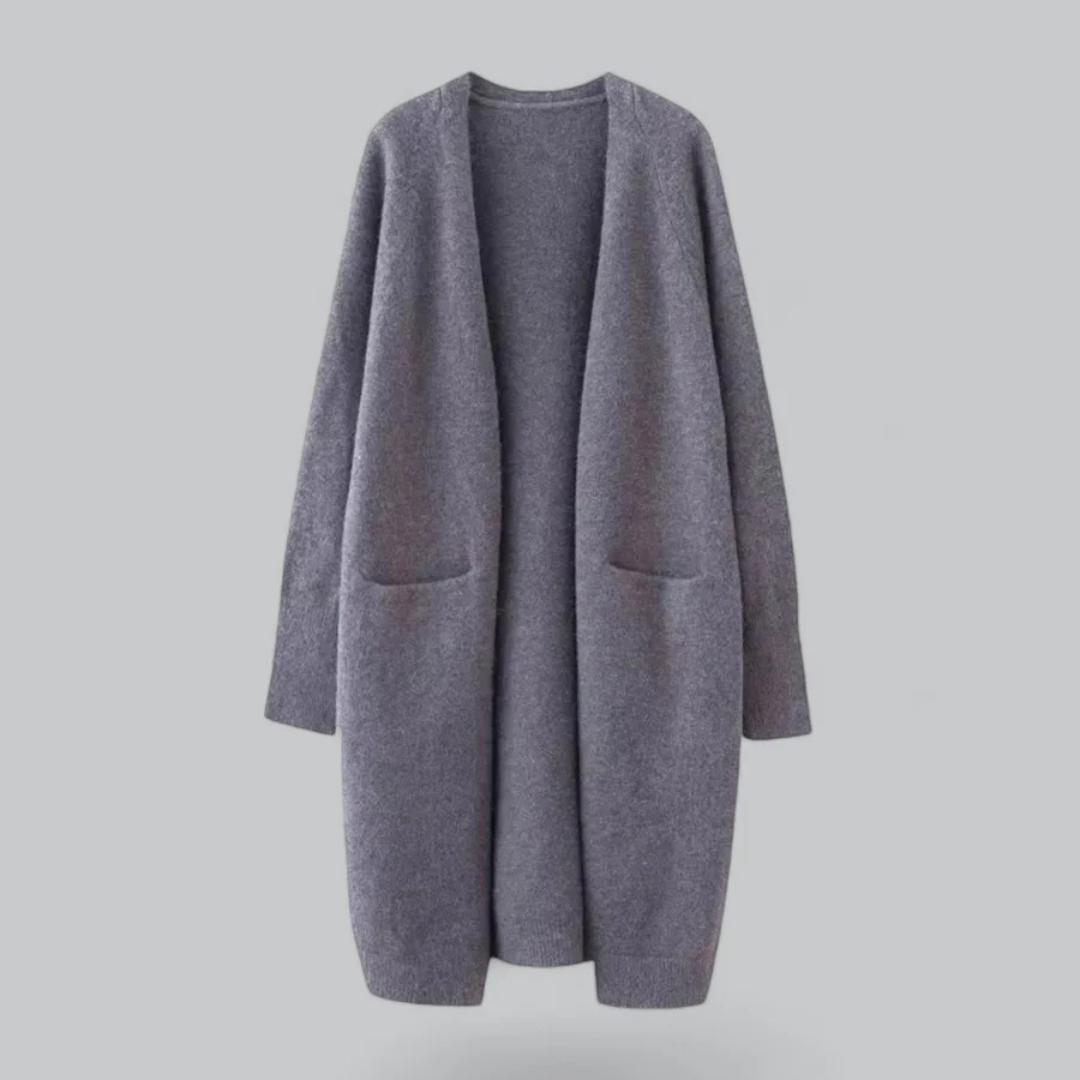 Dames open voorkant casual vest | Lang 1