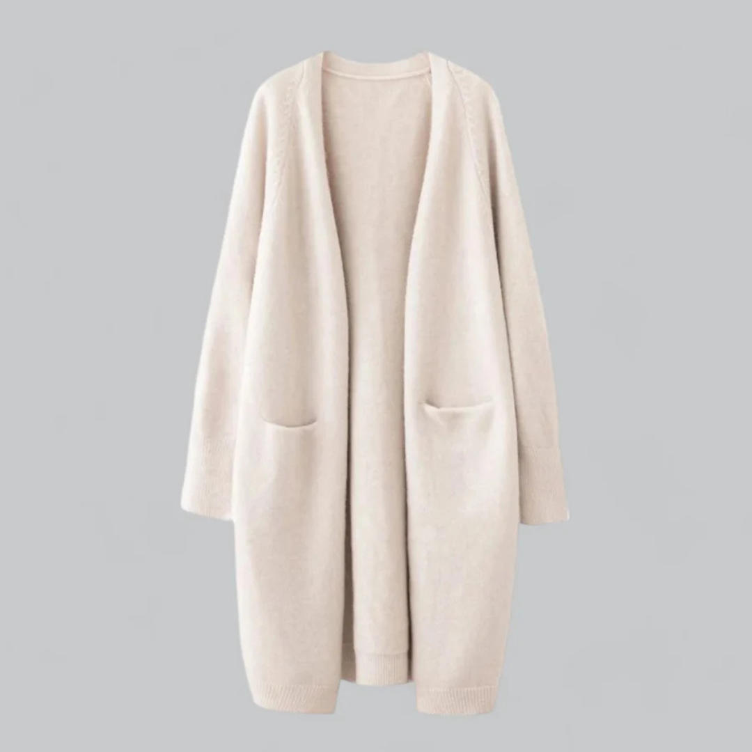 Dames open voorkant casual vest | Lang 3
