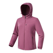 Dames softshelljack met capuchon | lange mouwen 4