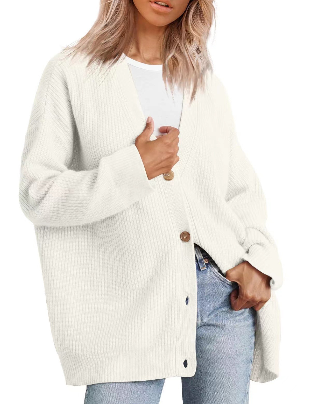Dames vest met knoopsluiting | Casual 5