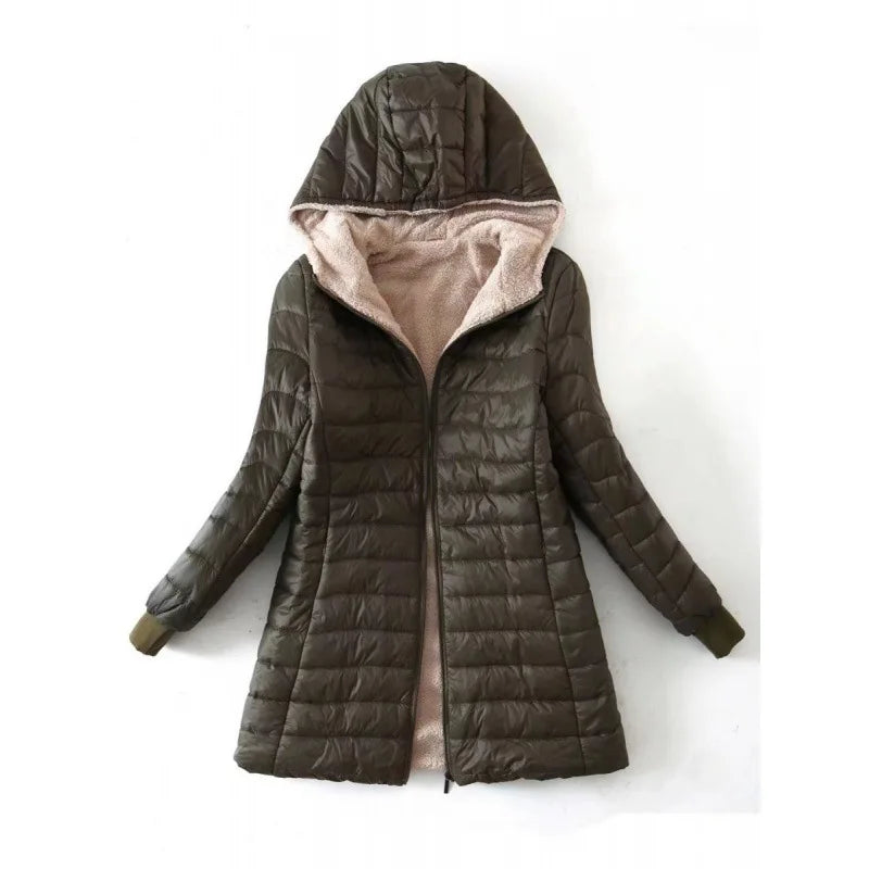 Dames winter fleecejack | Met capuchon 4