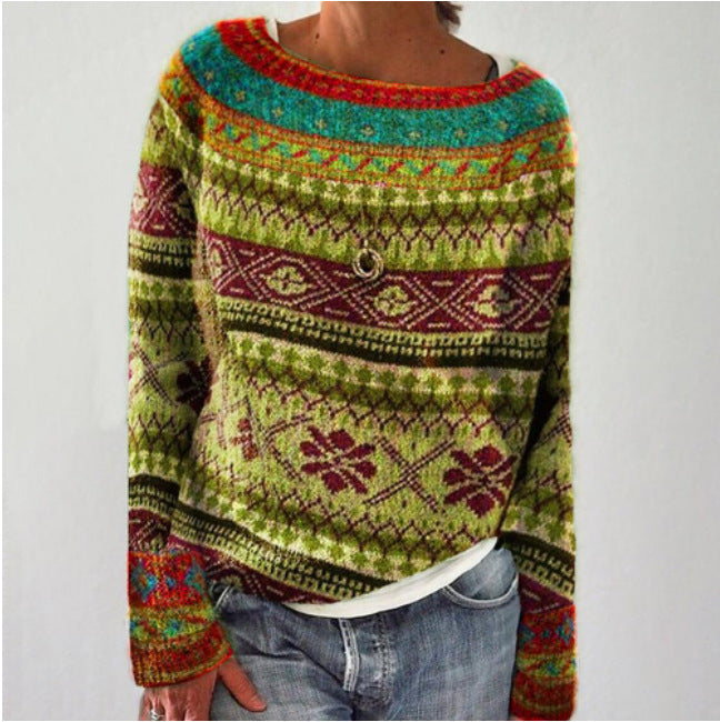 Dames winter gebreide trui | Casual 2