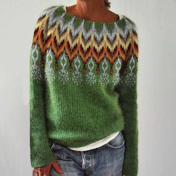 Dames winter gebreide trui | Casual 4