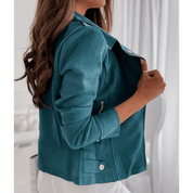 Damesjas met lange mouwen en rits | Chic 1