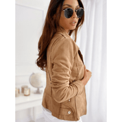 Damesjas met lange mouwen en rits | Chic 3