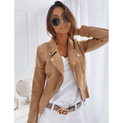 Damesjas met lange mouwen en rits | Chic 4