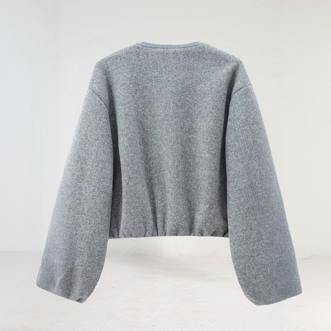 Damesovergangsjas met lange mouwen | Cropped fit 1
