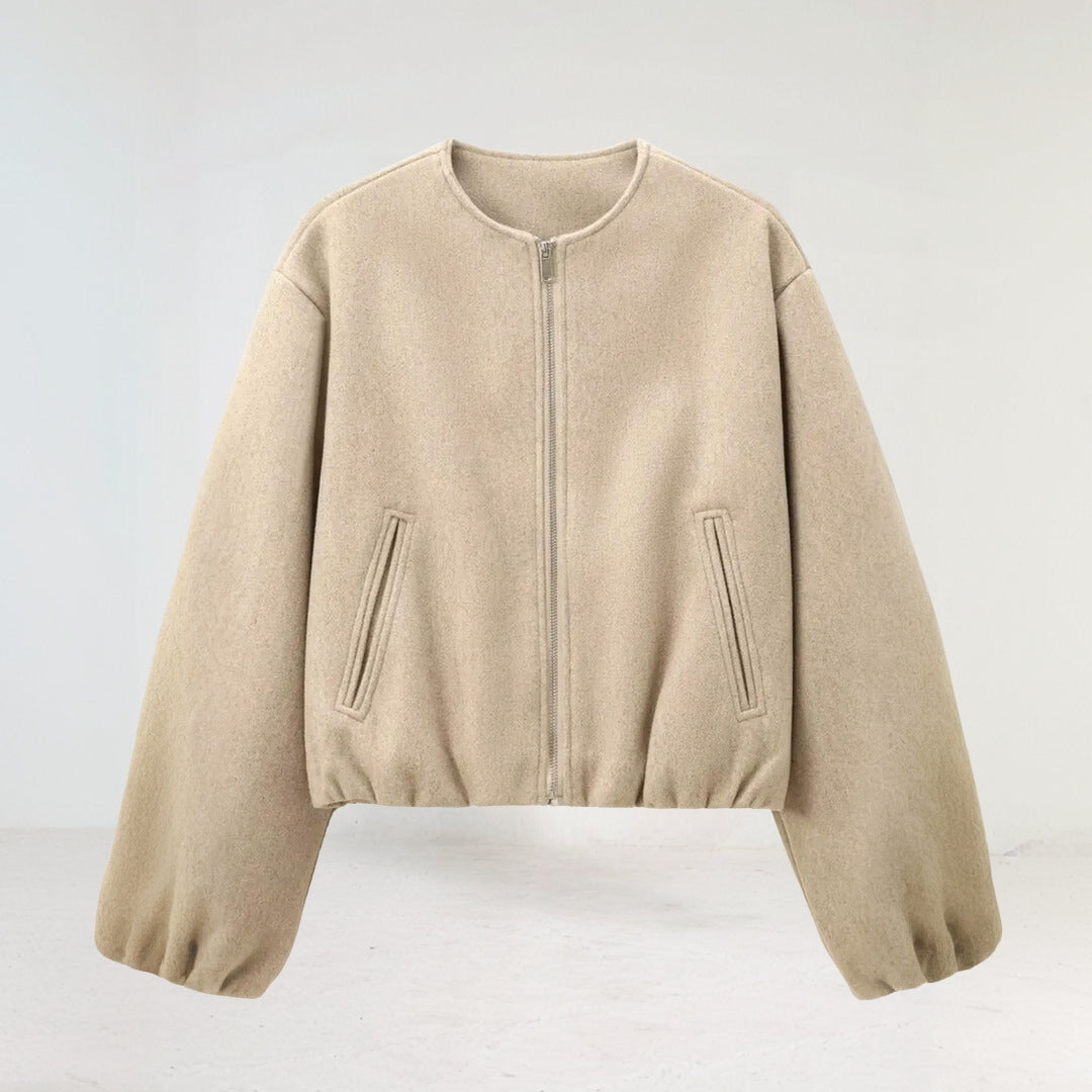Damesovergangsjas met lange mouwen | Cropped fit 2