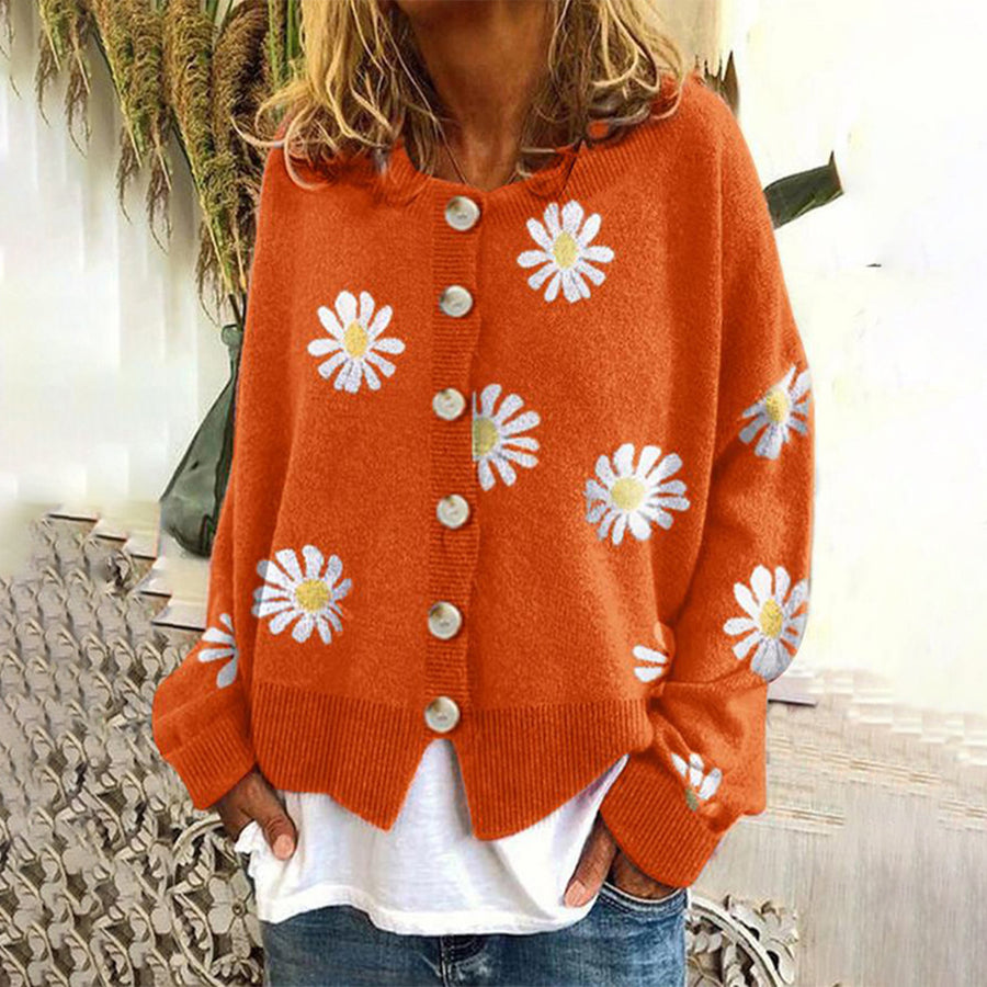 Damesvest met bloemenprint | Casual 2